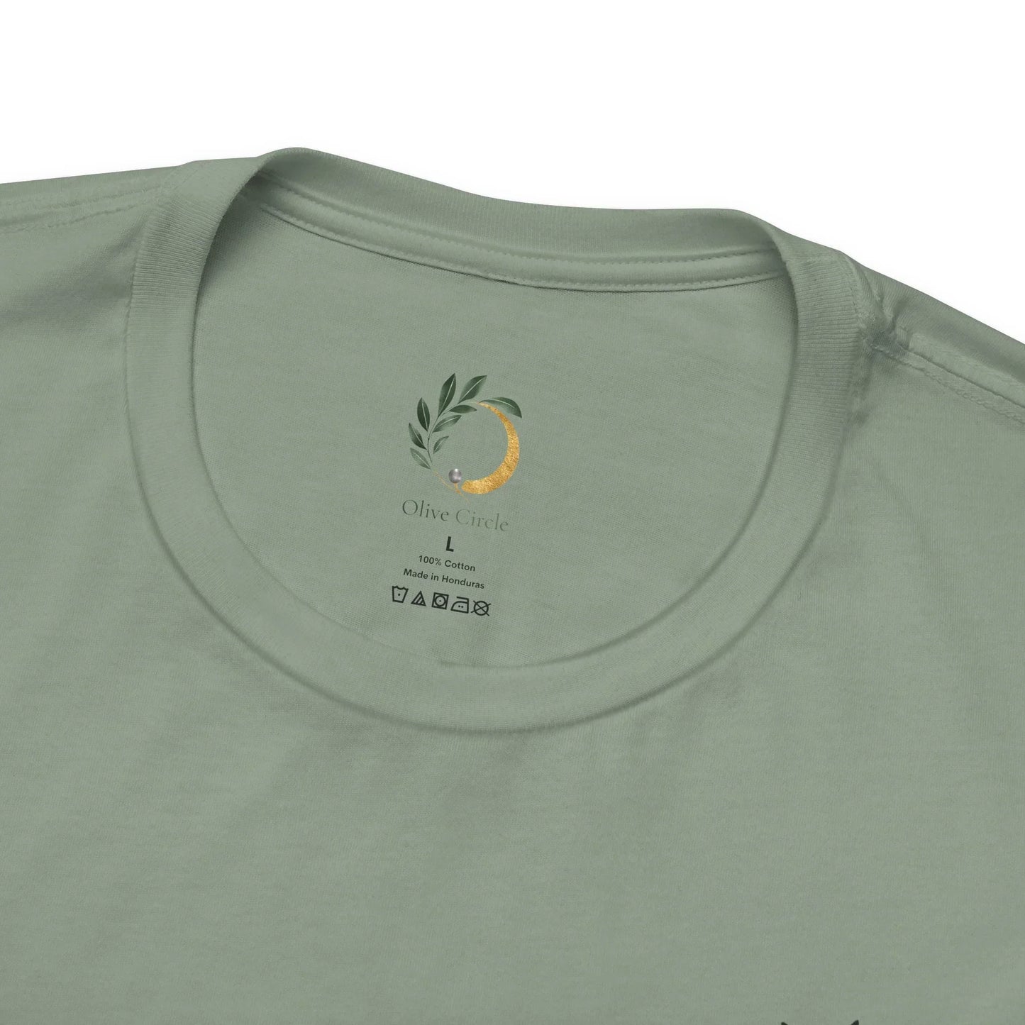Olive Branch Peace T-Shirt - Tranquil Floral Tee
