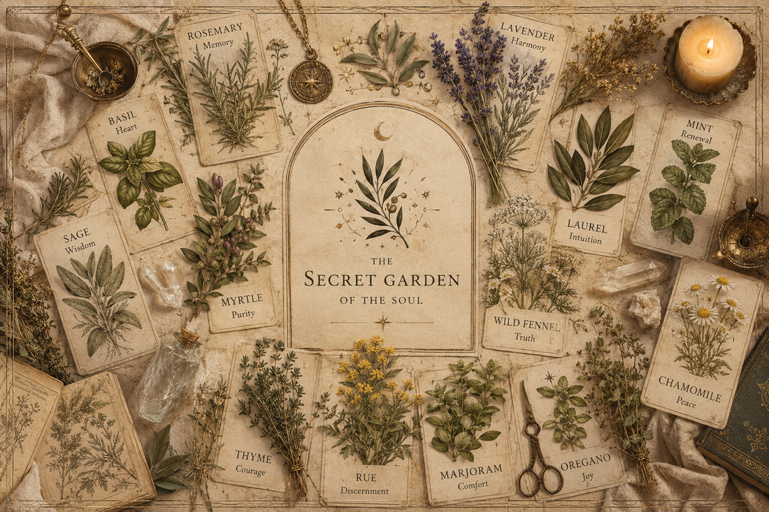 Sacred Mediterranean Herbs and Their Spiritual Meaning: A Journey Through the Garden of the Soul
