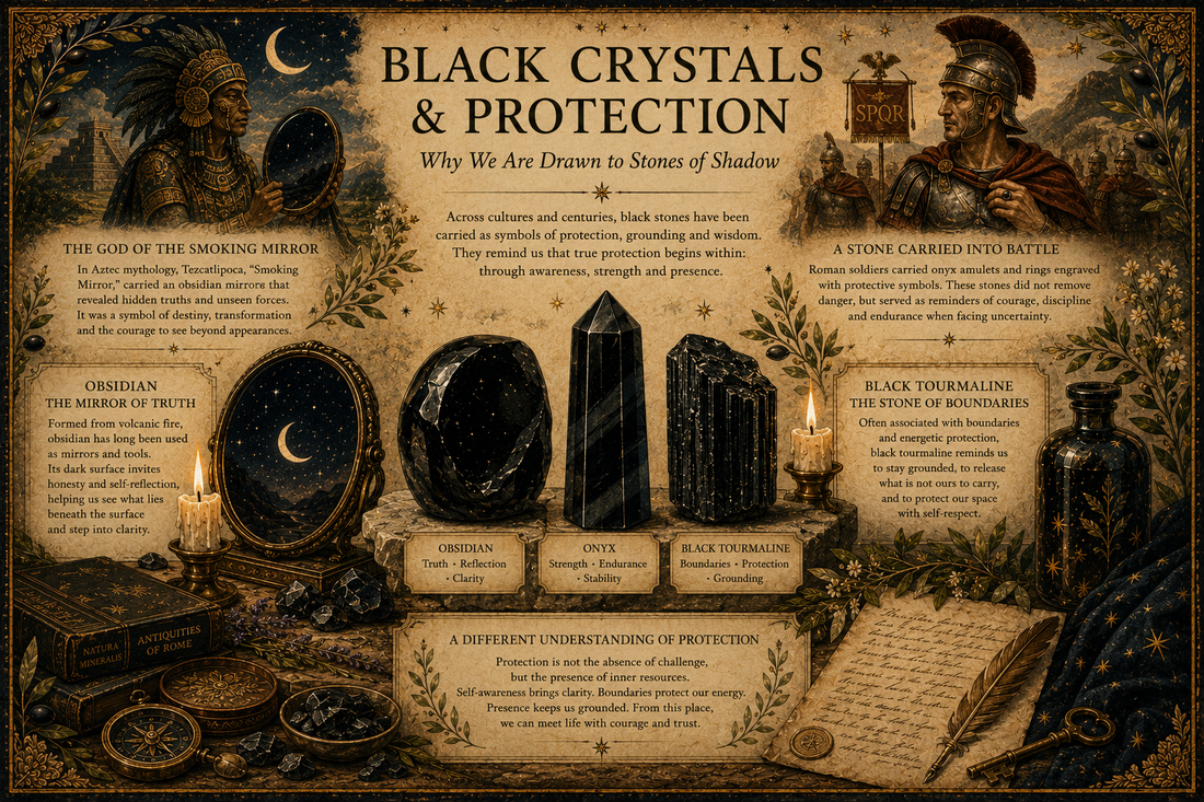 Black Crystals and Protection: why we are drawn to stones of shadow