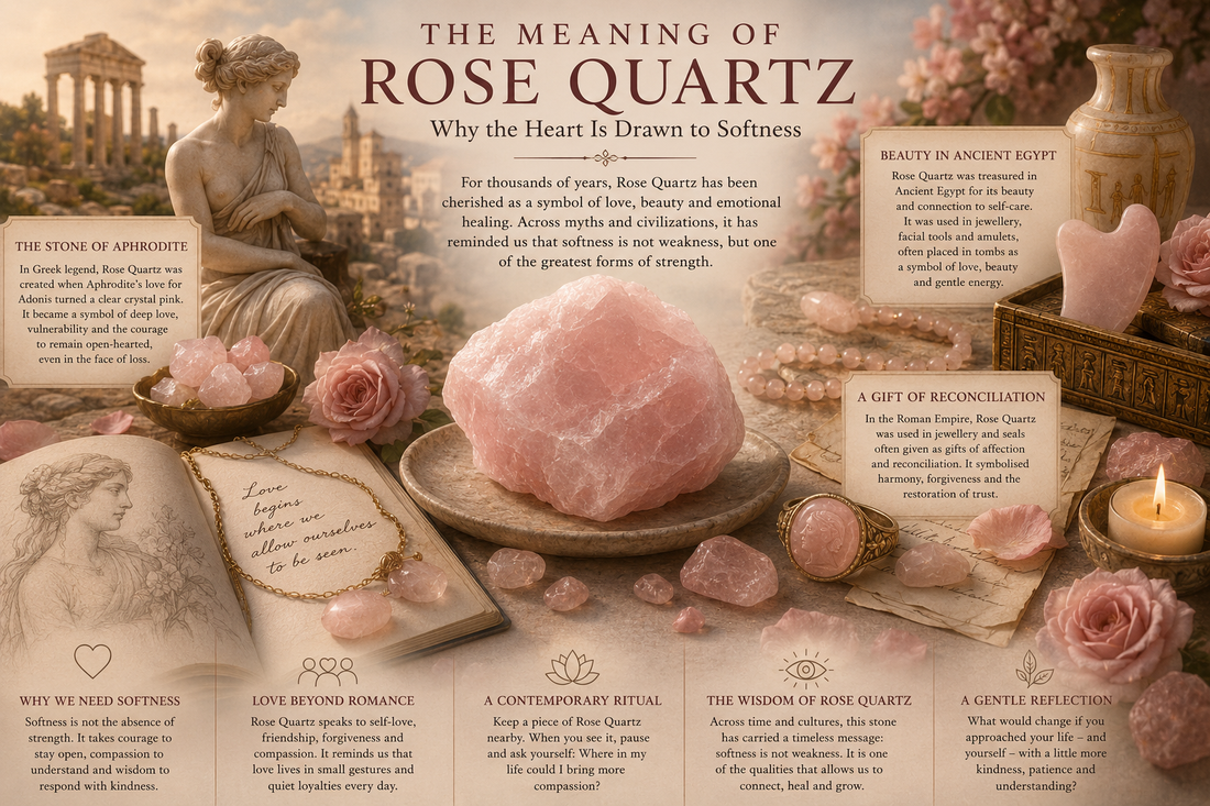 The Meaning of Rose Quartz: why the heart is drawn to softness