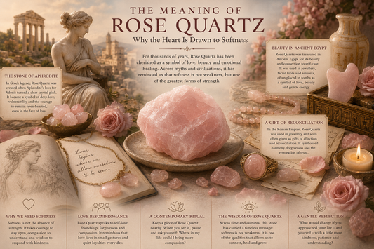 The Meaning of Rose Quartz: why the heart is drawn to softness