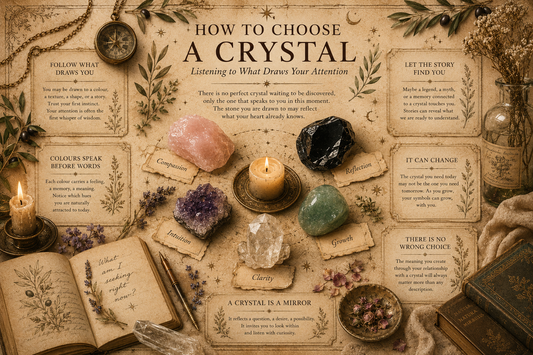 How to Choose a Crystal: listening to what draws your attention