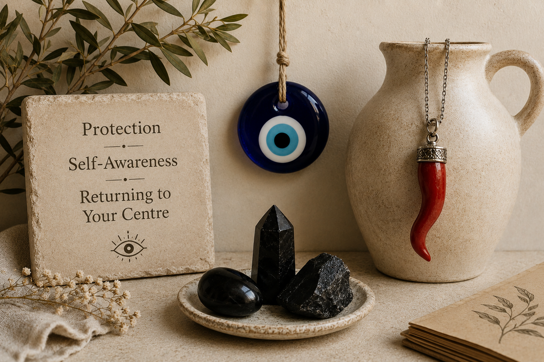 Crystals and the Evil Eye: protection, symbolism, and the human fear of envy