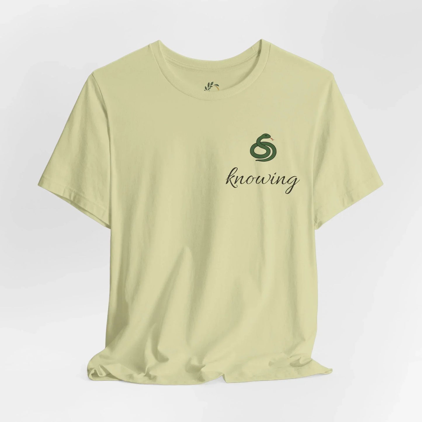 Serpent Knowing Tee - Mystical Snake Graphic T-Shirt