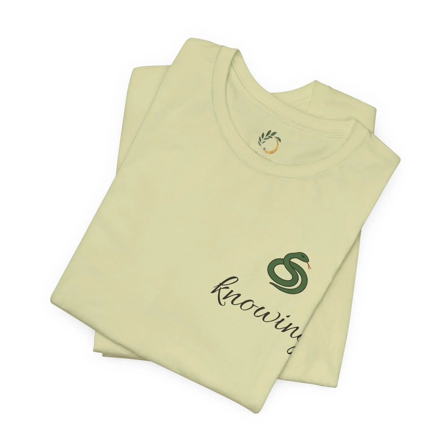 Serpent Knowing Tee - Mystical Snake Graphic T-Shirt