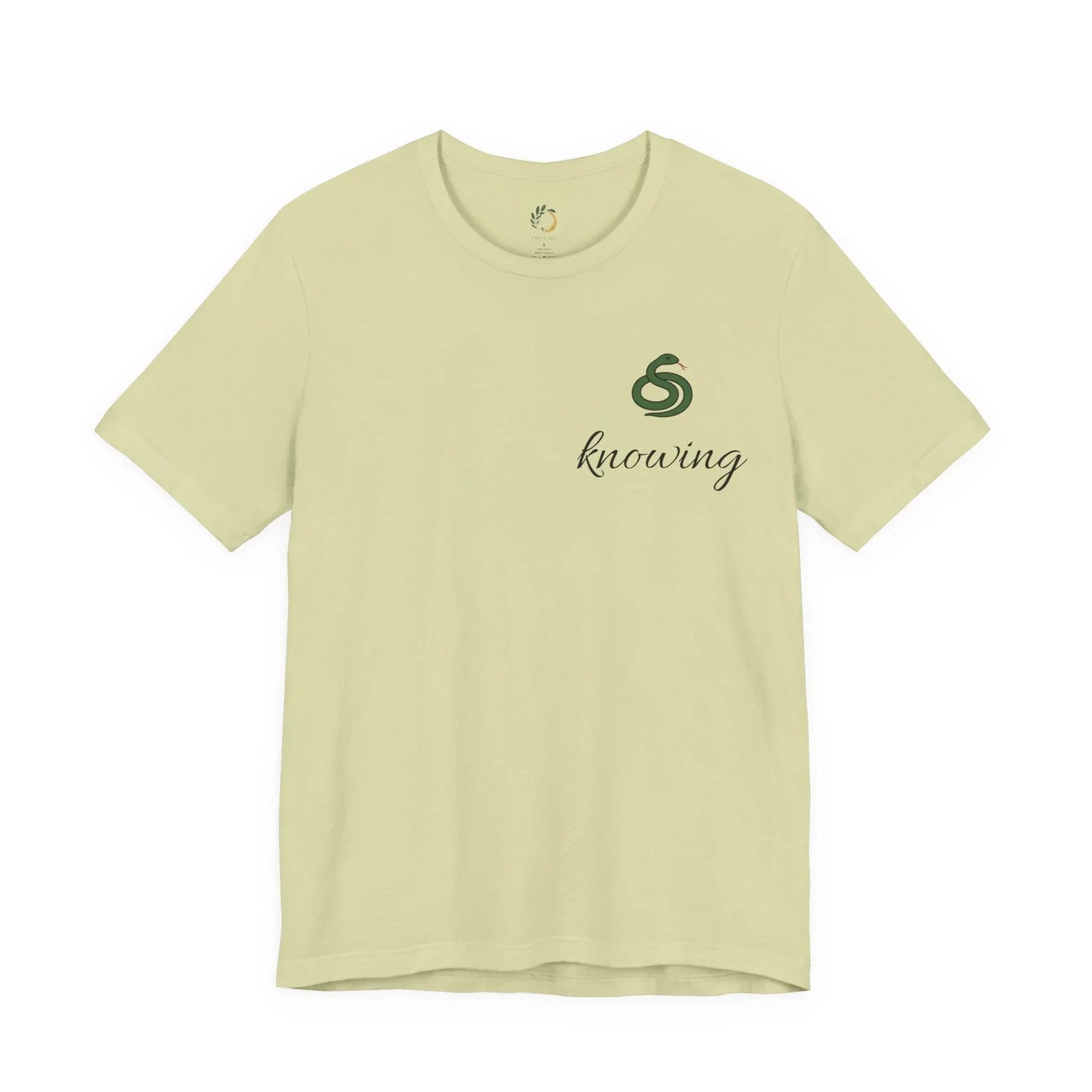 Serpent Knowing Tee - Mystical Snake Graphic T-Shirt
