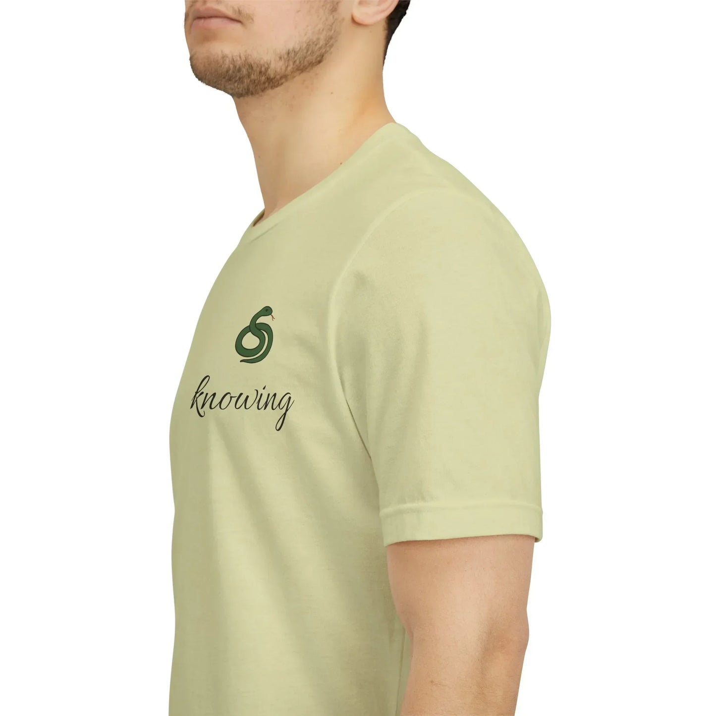 Serpent Knowing Tee - Mystical Snake Graphic T-Shirt