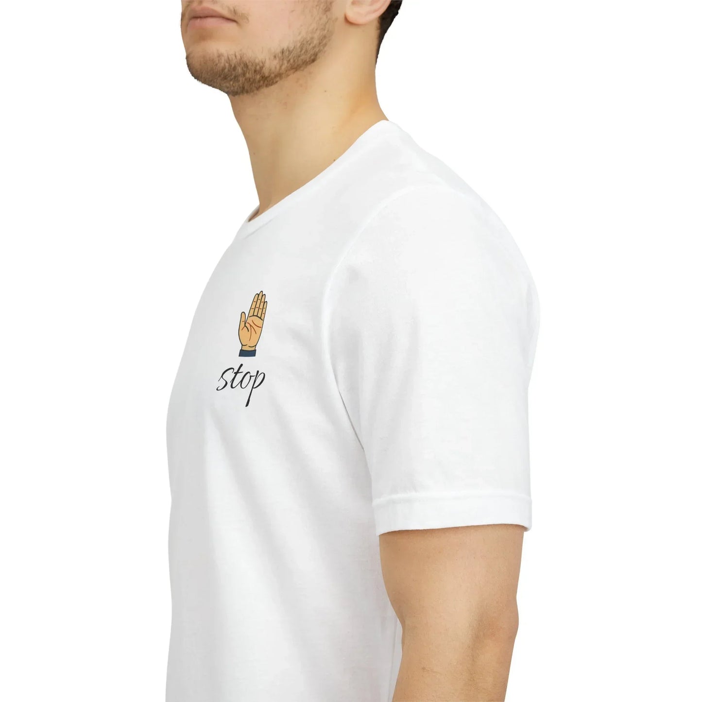 Hand Reading "Stop" T-Shirt - Palmistry Graphic Tee